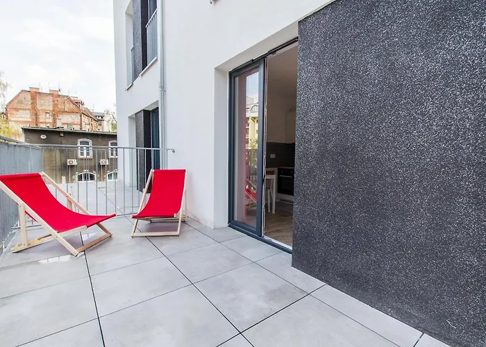 Apartment Red Z Tarasem Breslau